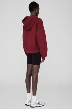 Alec Hoodie Sport Cabernet