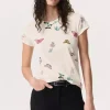 All Over Ozzy Butterfly Tee Ivory