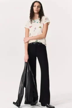 All Over Ozzy Butterfly Tee Ivory