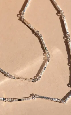 Ameena Chain Sterling Silver 40cm