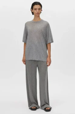 Astrantia Tee Charcoal Marle