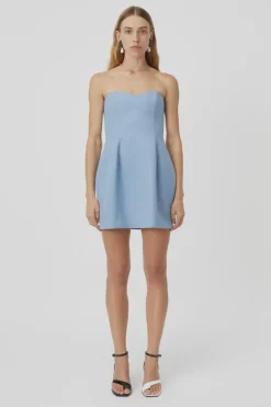 Atlantis Mini Dress Cornflower Blue