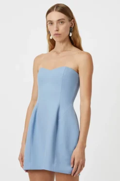 Atlantis Mini Dress Cornflower Blue