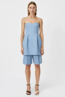 Atlantis Mini Dress Cornflower Blue