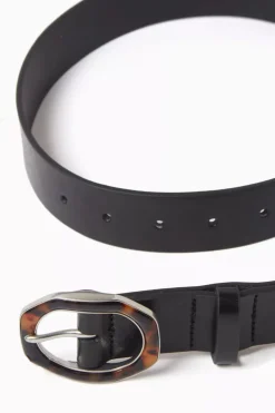 Audrey Belt Black Tort