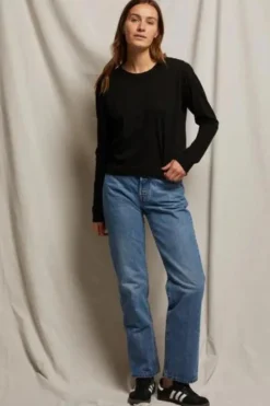 Axel Long Sleeve T-Shirt Black