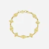 Ayllu Bracelet Gold - White Zircon