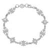 Ayllu Bracelet Sterling Silver - White Zircon