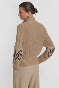 Babylon Cardi Camel