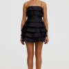 Balderstone Mini Dress Black