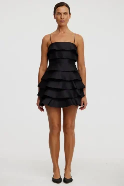 Balderstone Mini Dress Black