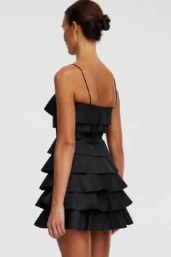 Balderstone Mini Dress Black