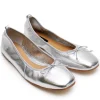 Ballet Flat Silver