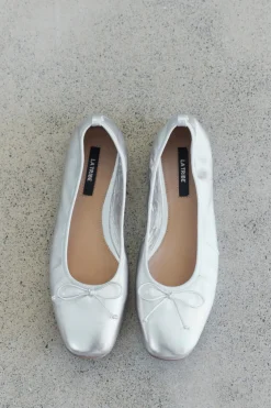 Ballet Flat Silver