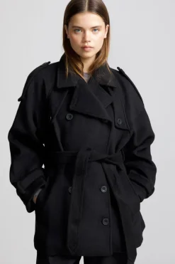 Bea Wool Jacket Black