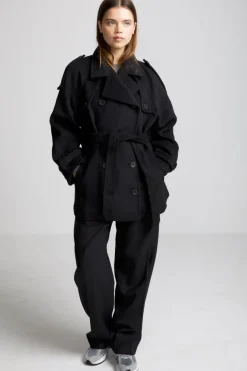 Bea Wool Jacket Black