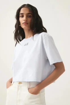 Beam Embroidered Logo Tee Soft Sky