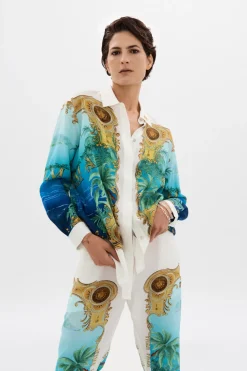 Blue Cigar Long Sleeve Shirt