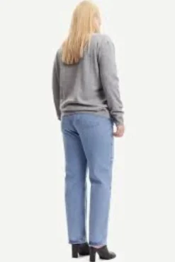 Boston V-Neck 6304 Grey Melange