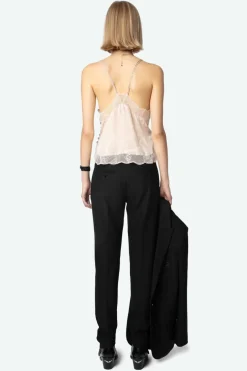 Cabri Silk Jacquard Camisole Sweet