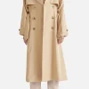Carrie Trench Coat Camel