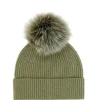 Cashmere Beanie Khaki