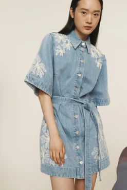 Charlene Denim Mini Dress