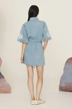 Charlene Denim Mini Dress