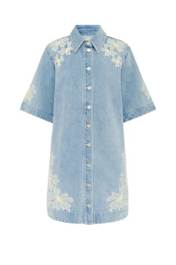 Charlene Denim Mini Dress