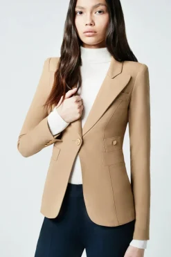 Classic Duchess Blazer Camel
