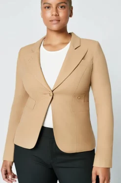 Classic Duchess Blazer Camel