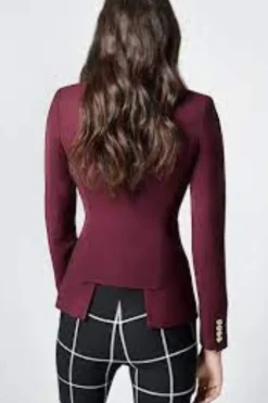 Classic Duchess Blazer Plum