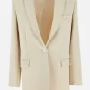 Clemence Blazer Ecru