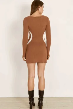Connect Mini Dress Chai