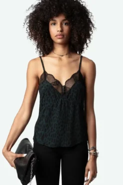 Cyoko Leopard Camisole Peaks