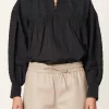 Dahlia Blouse Black