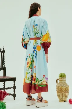 Dahlia Shirtdress Multi