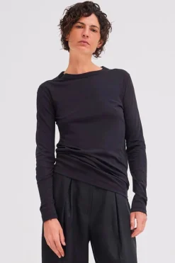 Davies Longsleeve Tee Black