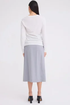 Davies Longsleeve Tee Ghost