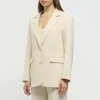 Delos Tailored Blazer Buttercream