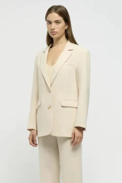 Delos Tailored Blazer Buttercream