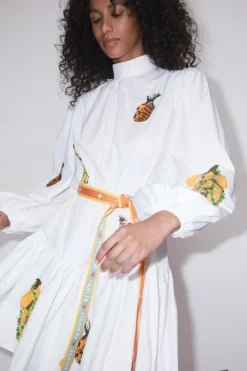 Diamond Dancer Mini Dress Cream