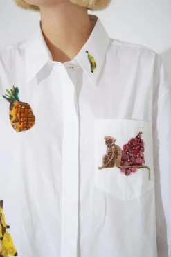 Diamond Dancer Shirt Cream