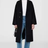 Dylan Coat Black Cashmere Blend
