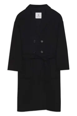 Dylan Coat Black Cashmere Blend