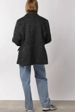 Emily Mohair Blazer Grey