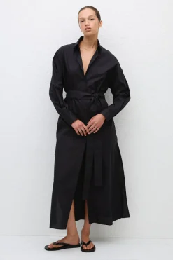 Everyday Shirt Dress Black