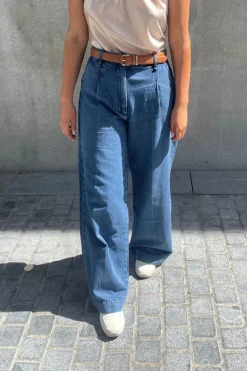 Featherweight Abigale Pleated Pant Stark