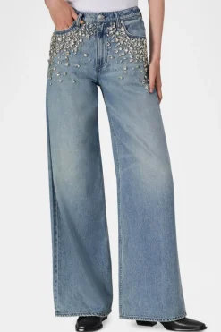 Featherweight Sofie High Rise Jean Mali Jewel