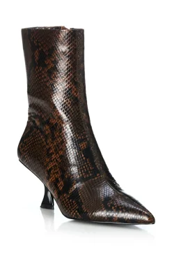 Freddie Boot Choc Snake